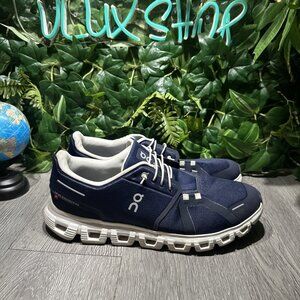 Mens On Cloud 6 New Generation blue/white sneakers running shoe Sz 13